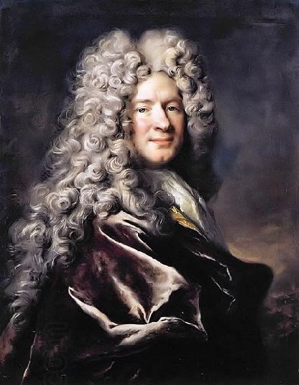 Nicolas de Largilliere Portrait of a Gentleman oil painting picture